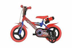 Dino Bikes 123 GL-SA Spiderman Bicicletta, 12 Pollici made i