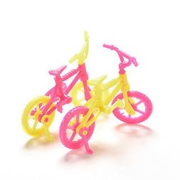 2/5 / 10PcsBici Biciclette Mini giocattoli per accessori Reg