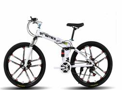 21 Velocit&agrave; 26 " Mtb Alluminio Pieghevole Frame Full