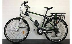 ATALA E-RUN FS 360 E-BIKE CITYBIKE UOMO 28" 6V - NERO/VERDE