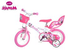 BICI 12 DISNEY MINNIE BAMBINA ANNI 3/4 ALTEZZA 95/115 CM DIN