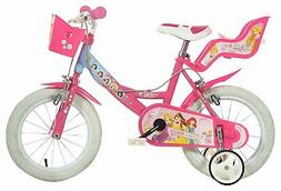 BICI 14 DISNEY PRINCESS PER BAMBINA 3/4 ANNI ALTEZZA DA 100 