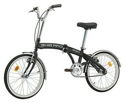 BICI 20 PIEGHEVOLE CARBIKE SENZA CAMBIO ACCIAIO NERO OPACO U