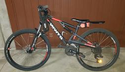 BICI B'TWIN BI AMMORTIZZATA ACCESSORIATA CON BORSELLO CATENA