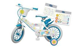14'' Bambino Bambina Bianca Con Adesivi Eta' 4-6 Anni 14117