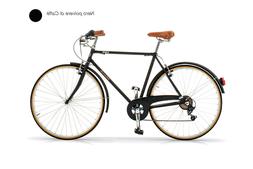 28'' Uomo Condorino Via Veneto Shimano 6v Nero Caffe' H54