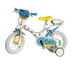 Bambina Peppa Pig 14" 1v Colore Bianco/blu