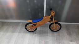 Bambini In Legno 12'' Ruote Piene Senza Rotelle