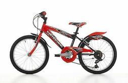 Bimbo Ragazzo Mtb Flipper 20 Rosso Nero Cinzia 6 Velocita'
