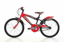 Bimbo Ragazzo Mtb Flipper 20 Rosso Nero Cinzia 1 Velocita'