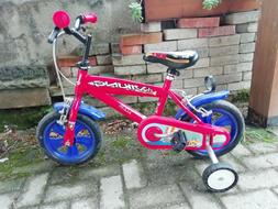 Bmx Mtb Blu Per Bimbo Bambino Misura 16 Con Borraccia E Rote