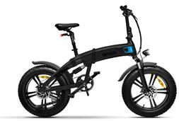 Elettrica Pieghevole Icross-x7 250w  Fat-bike Icone Black Ne