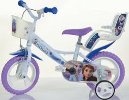 Misura 12 Frozen Bimba Disney Dino Bikes 124rl-fz3 Modello N