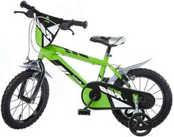 Misura 14 Bambino Bimbo Mtb Verde Fluo Dino Bikes  414u Ital