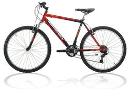 Mtb 26'' Cinzia X-trail Uomo Cambio 18v Mountain Bike Rossa 