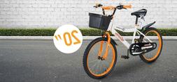 Per Bambini 5-10anni  20 Pollici Arancione Velocit&agrave; Singola