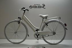 Bici cicli trekking da donna 28 1v bianca