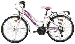 Bici da bimba bambina 20" rosa cambio posteriore 6 velocit&agrave;