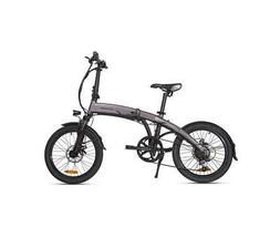Bici Elettrica Pieghevole Milano 250W Grigio Antracite Macro