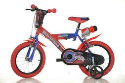 Ruota 16 Pollici 4 5 6 7 Anni Spiderman Pedali Rotelle Bici 