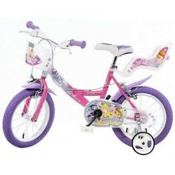 14 Pollici Winx Bambina Con Rotelle Seggiolino E Cestino