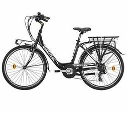 26" Atala E-run 360 6 Vel. 45 360wh Black/white Matt 2020