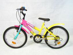 Bambina Bici Per Bimba 20'' Eta' 6,7,8,9 Anni