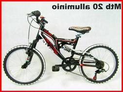 Bambino Bici Per Bimbo 20  Full Biammortizzata Telaio In All
