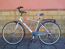 Bici Da Passeggio Uomo Trekking Misura 28" Grigio