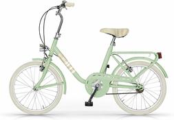 Bici Ragazza Viaggio Graziella Mare Panna 20" Citt&agrave; Menta V