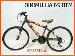 Da Bambino Bici 24 Mountain Bike Mtb Alluminio Per Anni 9,10