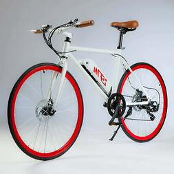 Elettrica Uomo 26" Imt City Bike Rossa