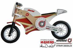 Legno Bambini Baby Moto Bimota Balance Bike 10 Pollici Wood 
