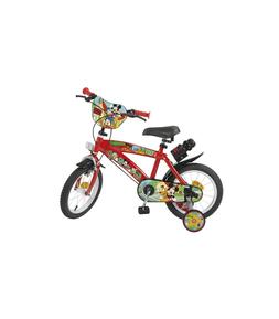 Mickey Mouse Topolino Disney 12" Et&Agrave; 3/5 Anni Con Rotelle