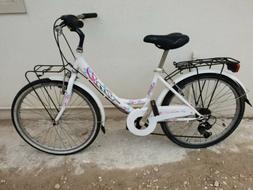 Misura 24 Pollici Ragazzina O Anziana City Bike Citt&agrave; Mare 