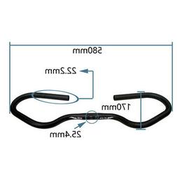 Mountain Bike 25.4 580mm Alluminio Lega Farfalla Manubrio Ac