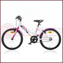 Mountain Bike Ruota 20 Pollici Da Ragazza Uomo Bici 6 Shiman