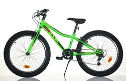 Mountain Bike Ruota 24 Pollici Da Ragazzo Uomo Bici 6 Cambio
