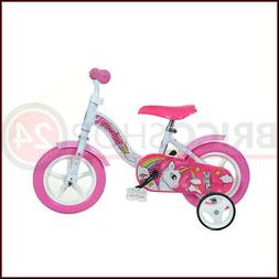 Per Bambina 10 Pollici Unicorno Pedali Bimba Rotelle Bici 2 