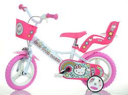 Per Bambina 12 Pollici 2 3 4 Anni Hello Kitty Pedali Rotelle