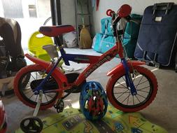Per Bambino 12 Pollici Spiderman + Auto Elettrica 500 + Vari