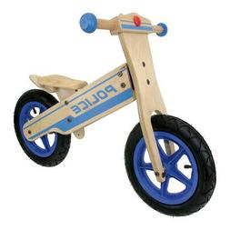 bicicletta primi passi senza pedali in legno