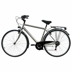 Uomo Ragazzo City Bike Bianca 28 Da 165 A 185cm Da Altezza
