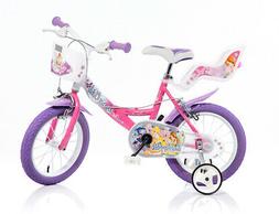 Winx 14 Pollici 3 4 5 6 Anni Bambina Dino Bikes Cestino Fren