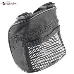 Sacca Porta Oggetti 14x8x21cm Saddle Bag Nero