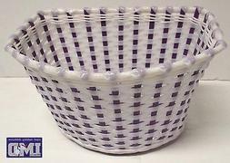 Bambino Ovale In Plastica Lilla