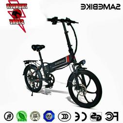 Elettrica Samebike 350w 48v Bici Mountain Mtb Pieghevole