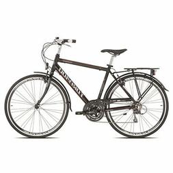 city bike t390 condorino 28 alu 3x7v nero Torpado Strada