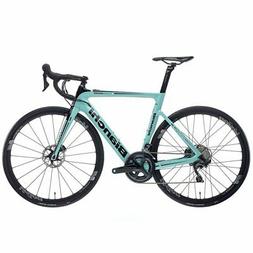 Bianchi e-Bike Aria E-Road Ultegra 11v, Celeste CK16/Nero Lu