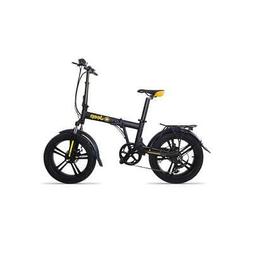 Con Pedalata Assistita Nero Giallo J-fatfo20r